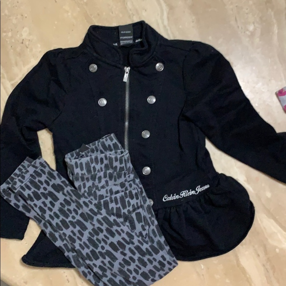 Calvin Kline Girls Matching Outfit Set Size 5